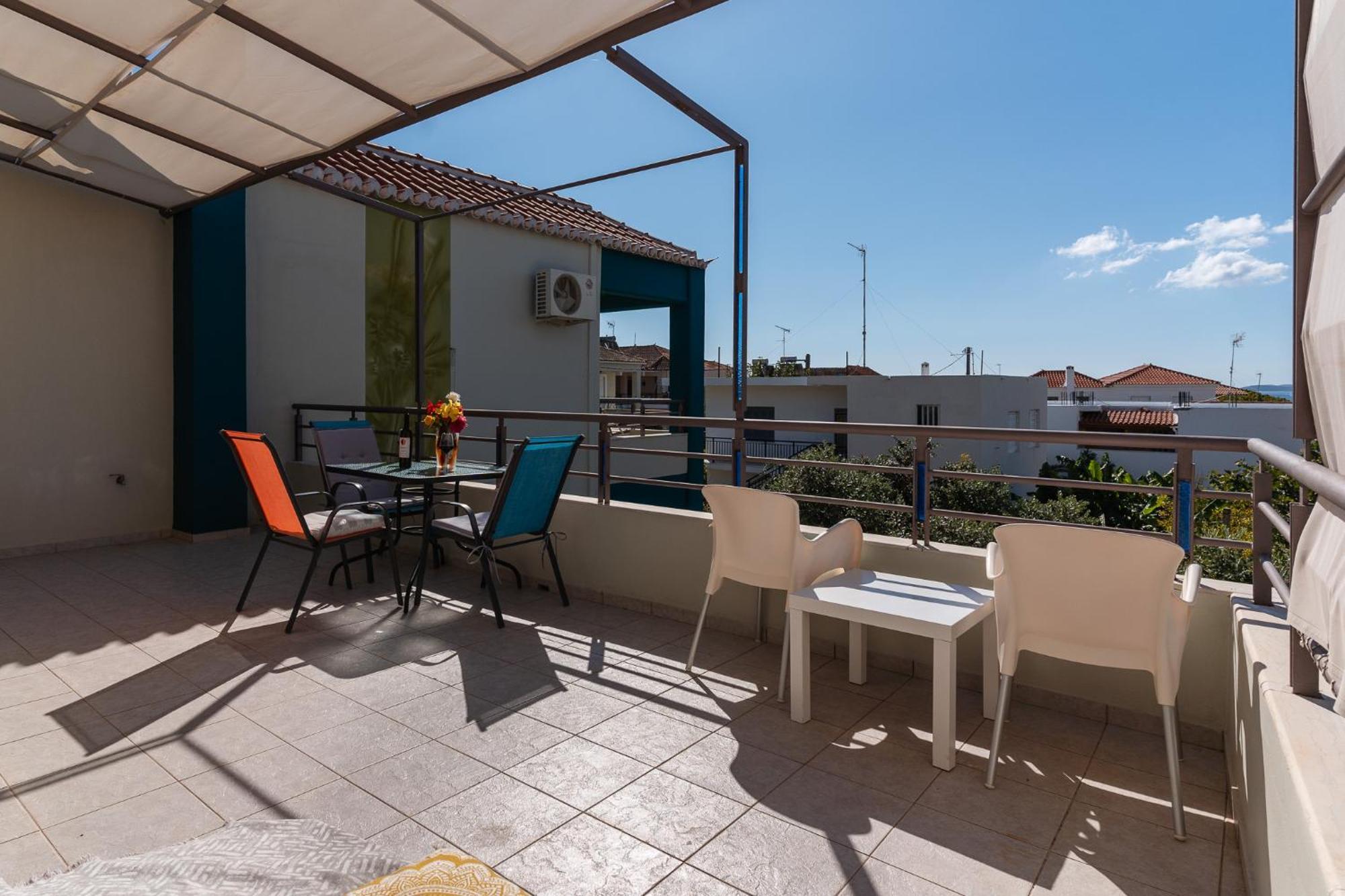 Aparthotel Sun George à Foinikounda Extérieur photo